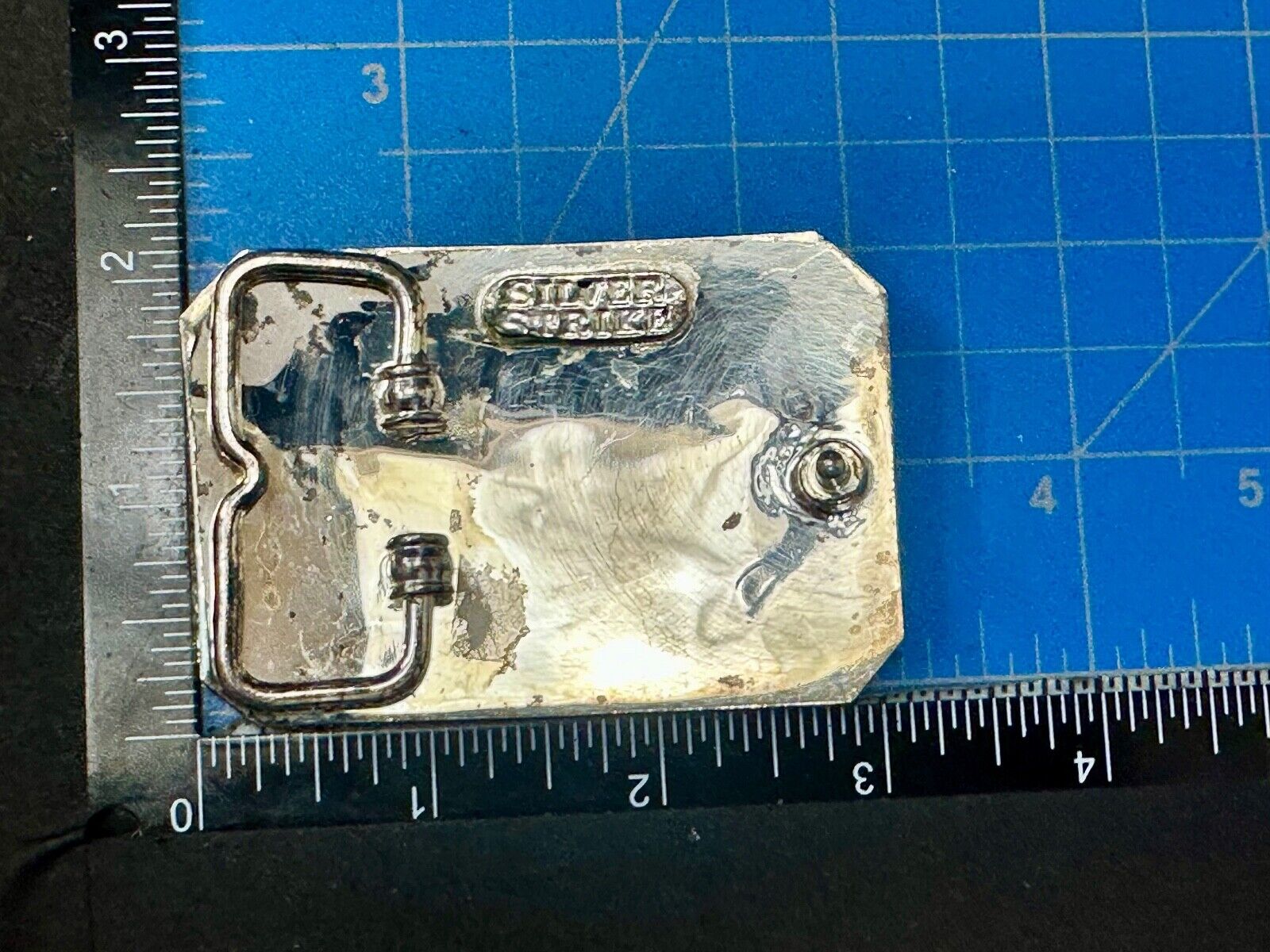 Texas Longhorn - Vintage Silver Strike Ornate Belt Buckle