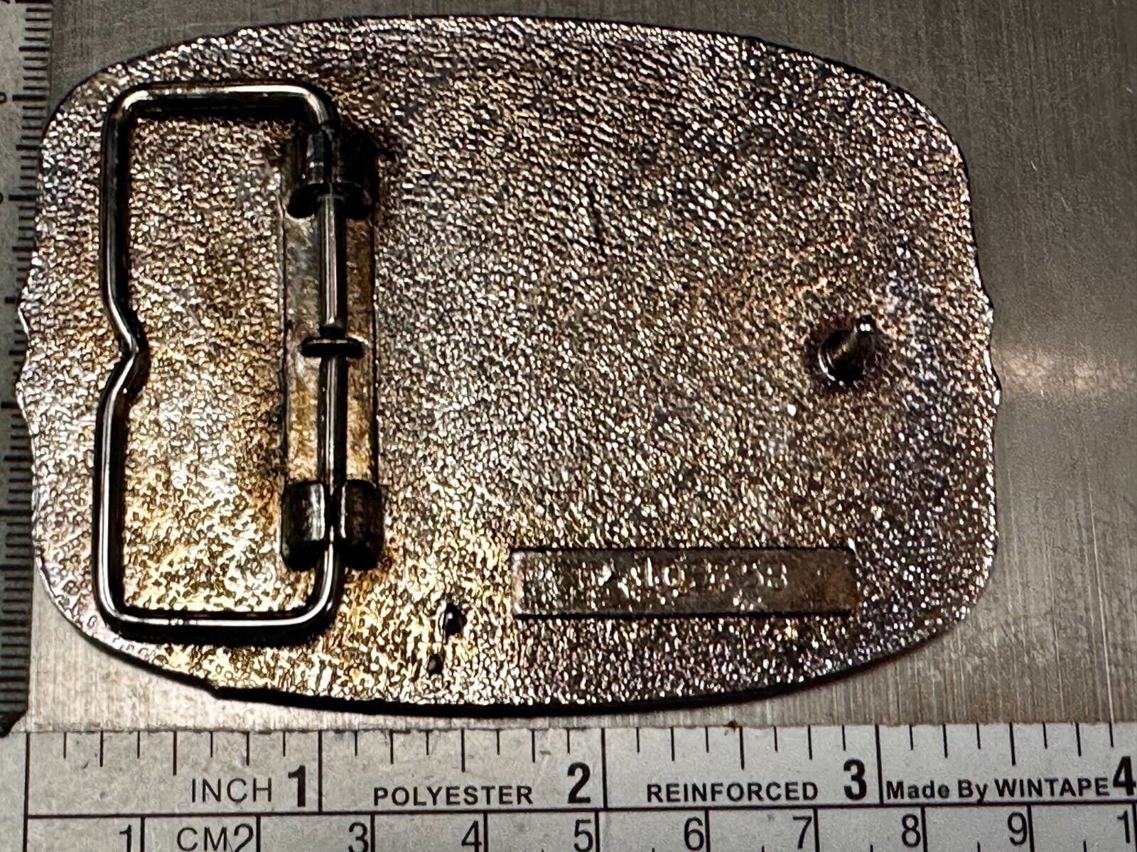 Majestic American Bald Eagle Flying high USA Mountains Two Tone Belt Buckle