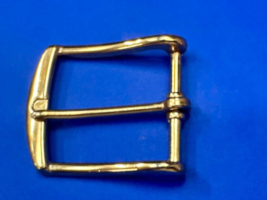 Vintage gold tone replacement belt buckle marked W
