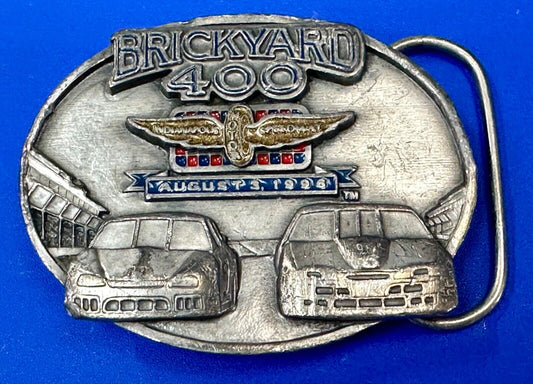 vintage Indianapolis brickyard 400 1996 Commemorative Q2 Siskiyou belt buckle