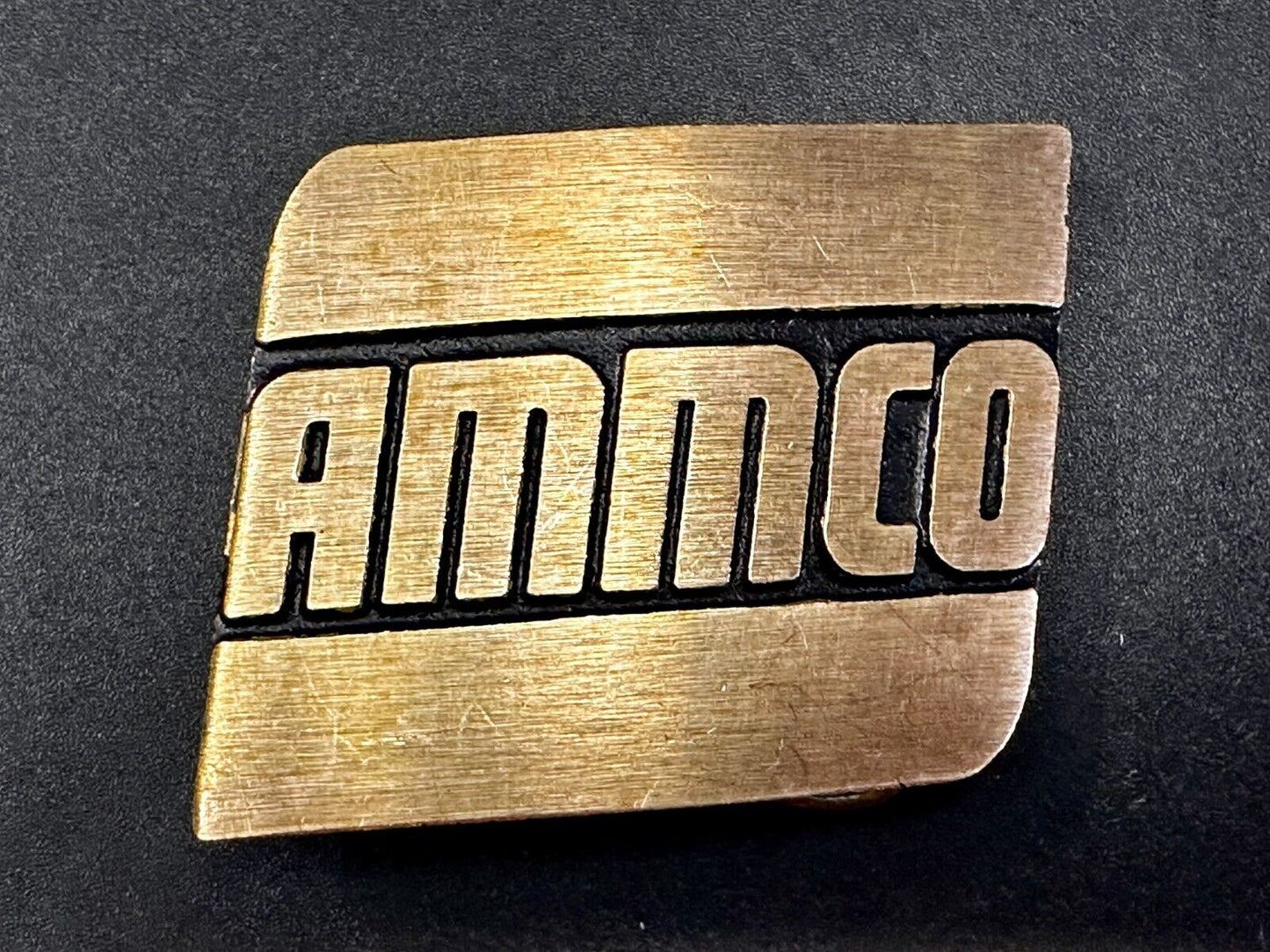 Ammco Solid Brass Transmition Brake Auto Car Shop Belt Buckle By Dynabuckle
