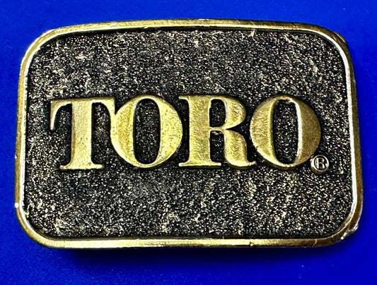 Toro Lawn Mowers, Golf Equipment Vintage 1979 The Great American Belt Buckle Co