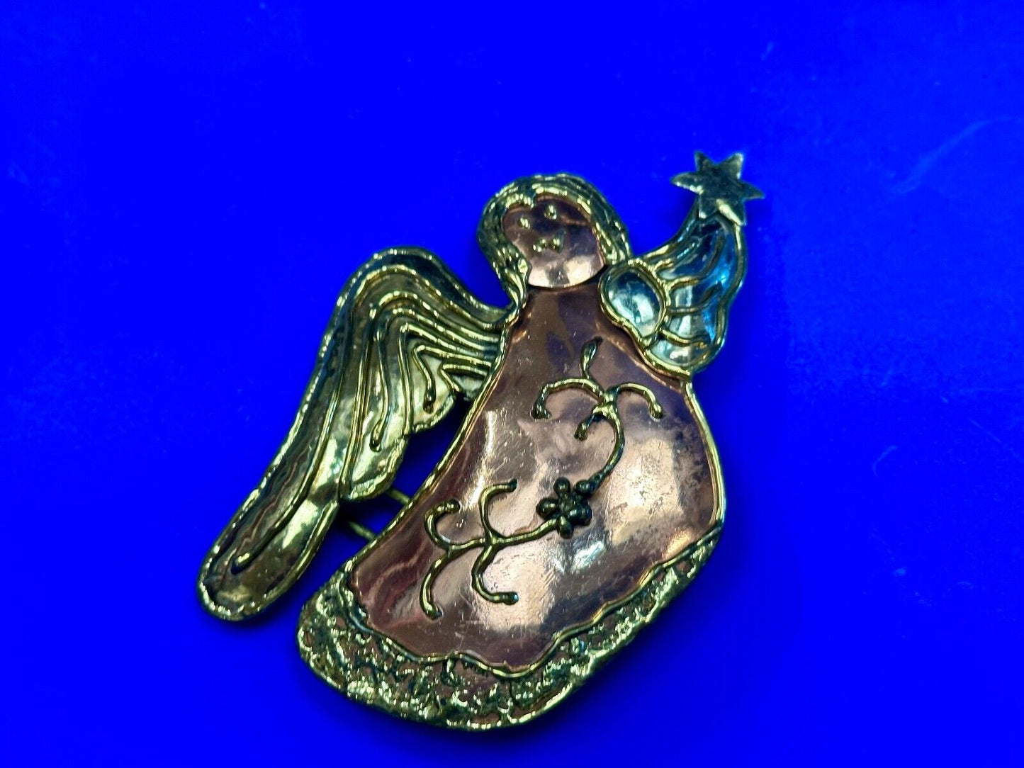ANGLE Vintage mixed metal belt slide
