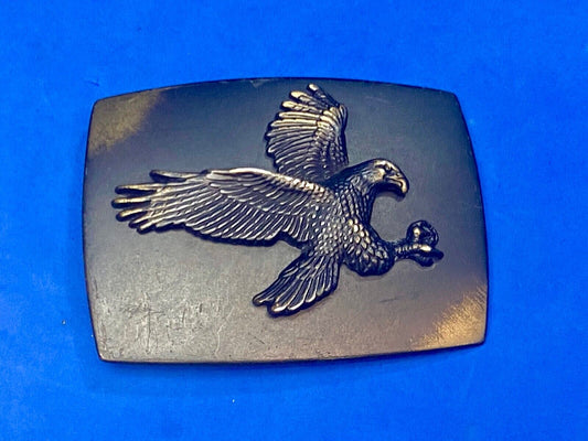 American Eagle Flying Hunting with Claws out! western belt buckle 