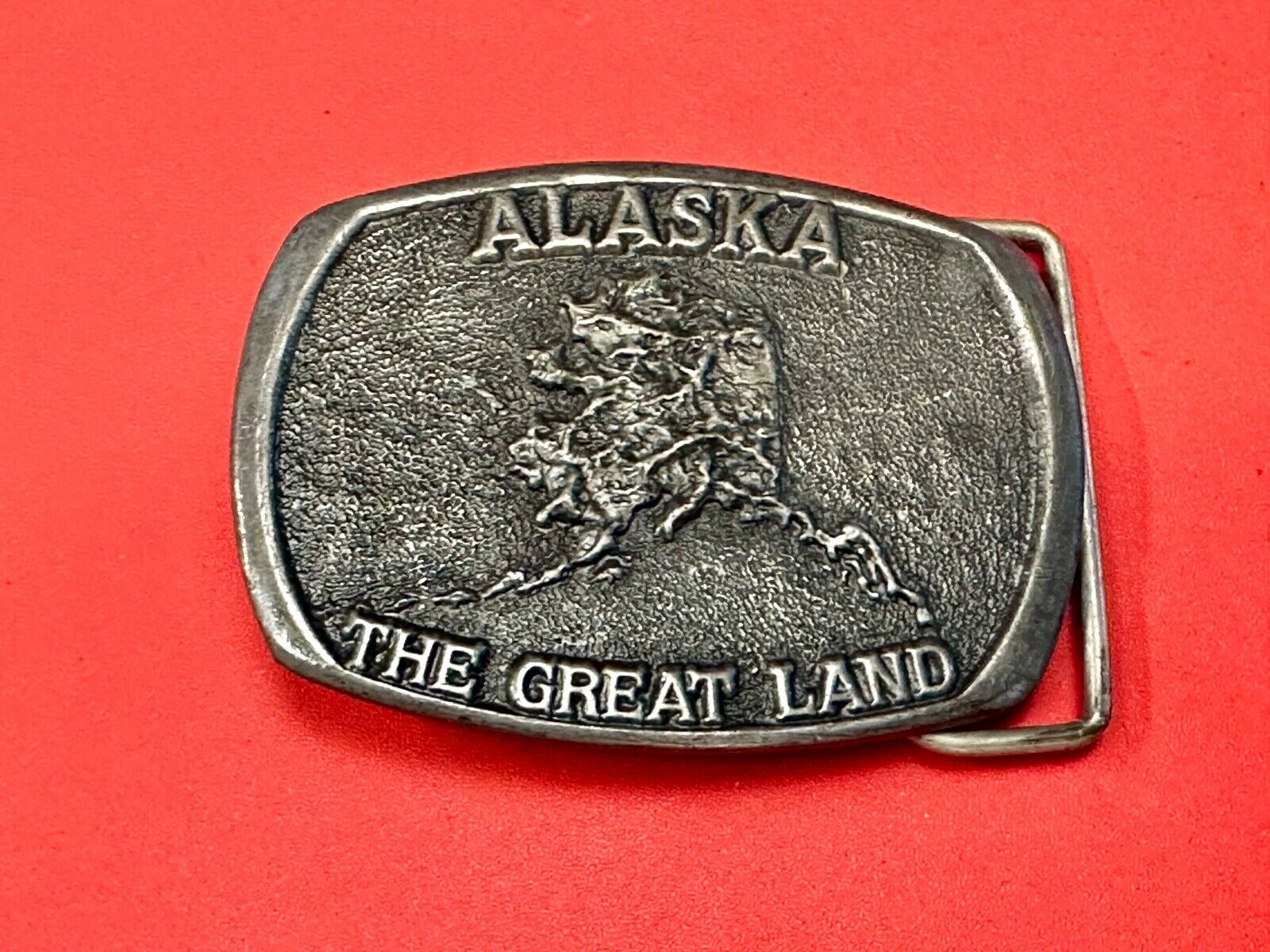 Alaska, The Great Land - Commemorative AK Frontier Arts belt buckle