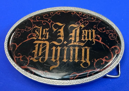 As I Lay Dying American Metal Core Band Promotional Tour Belt Buckle