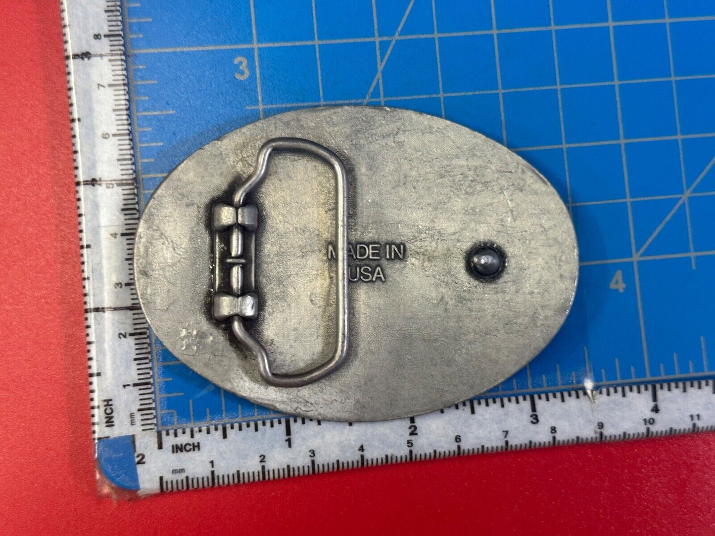 APS metal oval belt buckle  - unknown to me!