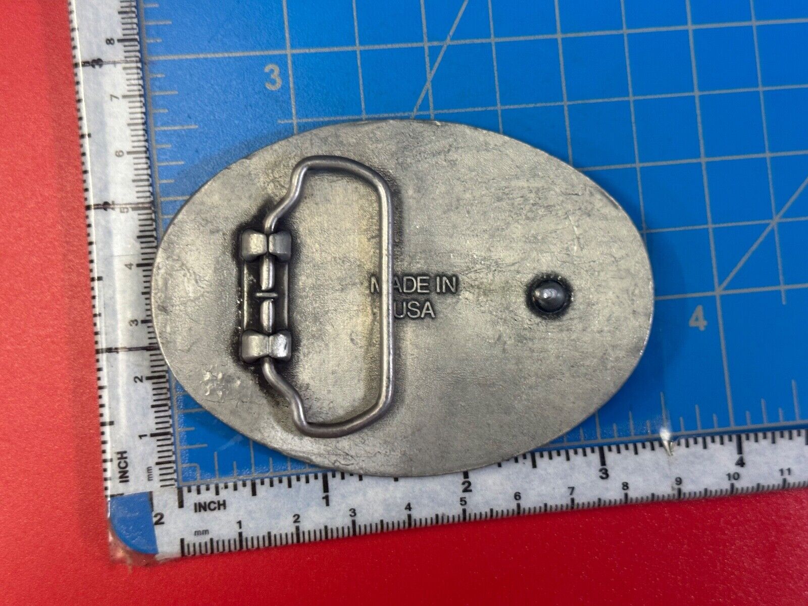 APS metal oval belt buckle  - unknown to me!