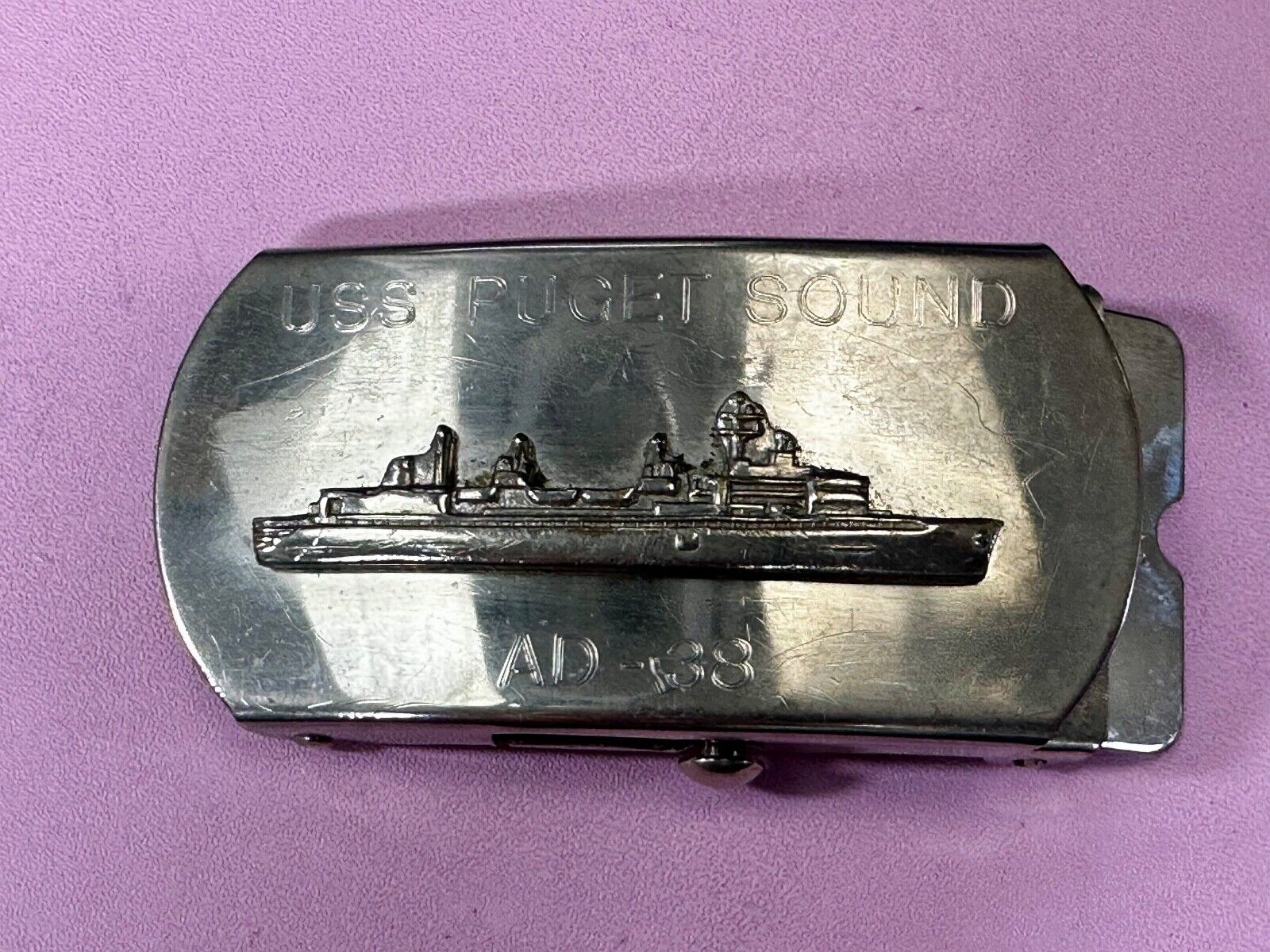Uss Puget Sound Us Navy Samuel Gompers-Class Battle Destroyer Tender Ad-38