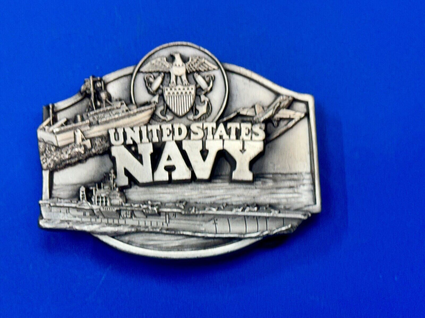 United States Navy USA Continental Congress Vintage 1987 Belt Buckle by Siskiyou