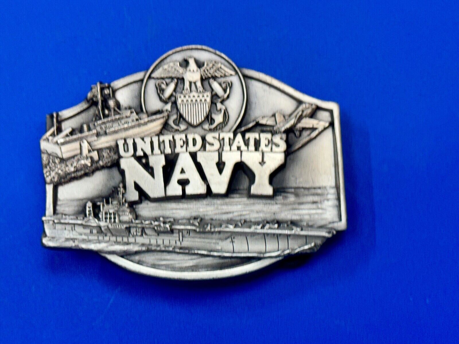 United States Navy USA Continental Congress Vintage 1987 Belt Buckle by Siskiyou