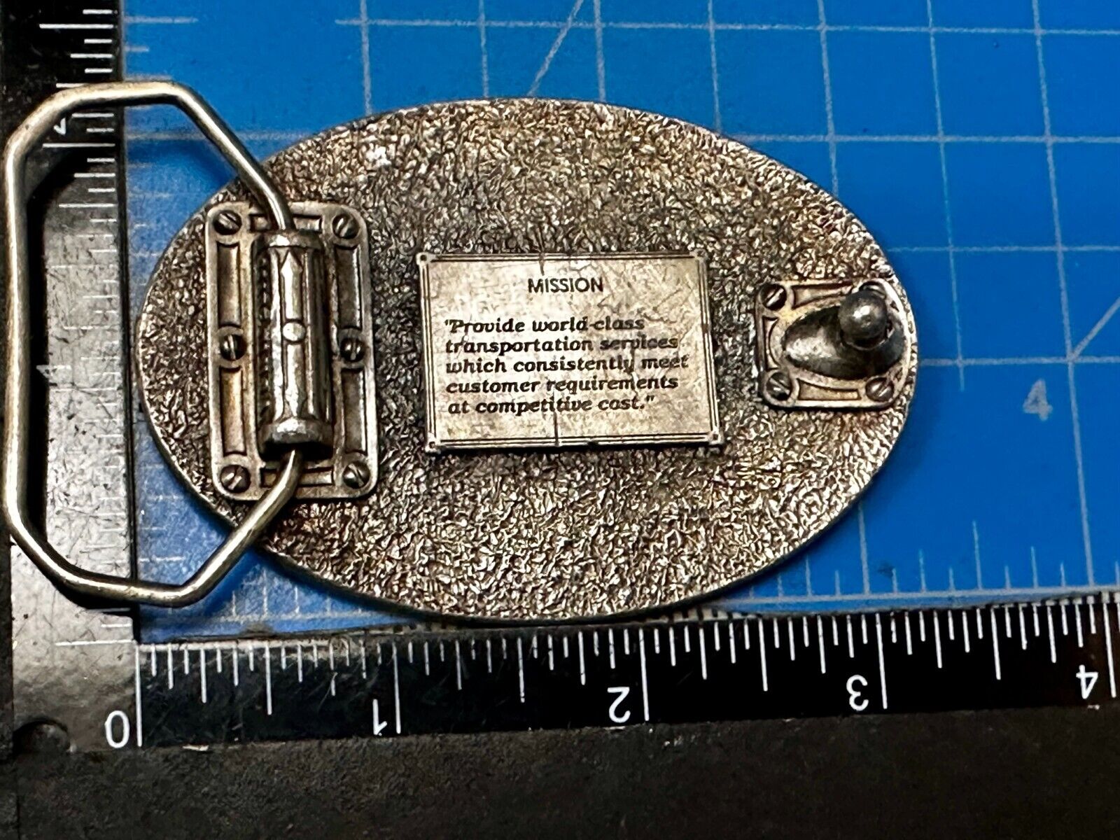 UNION PACIFIC Trains Railroad Transportation Company Train Collector Belt Buckle