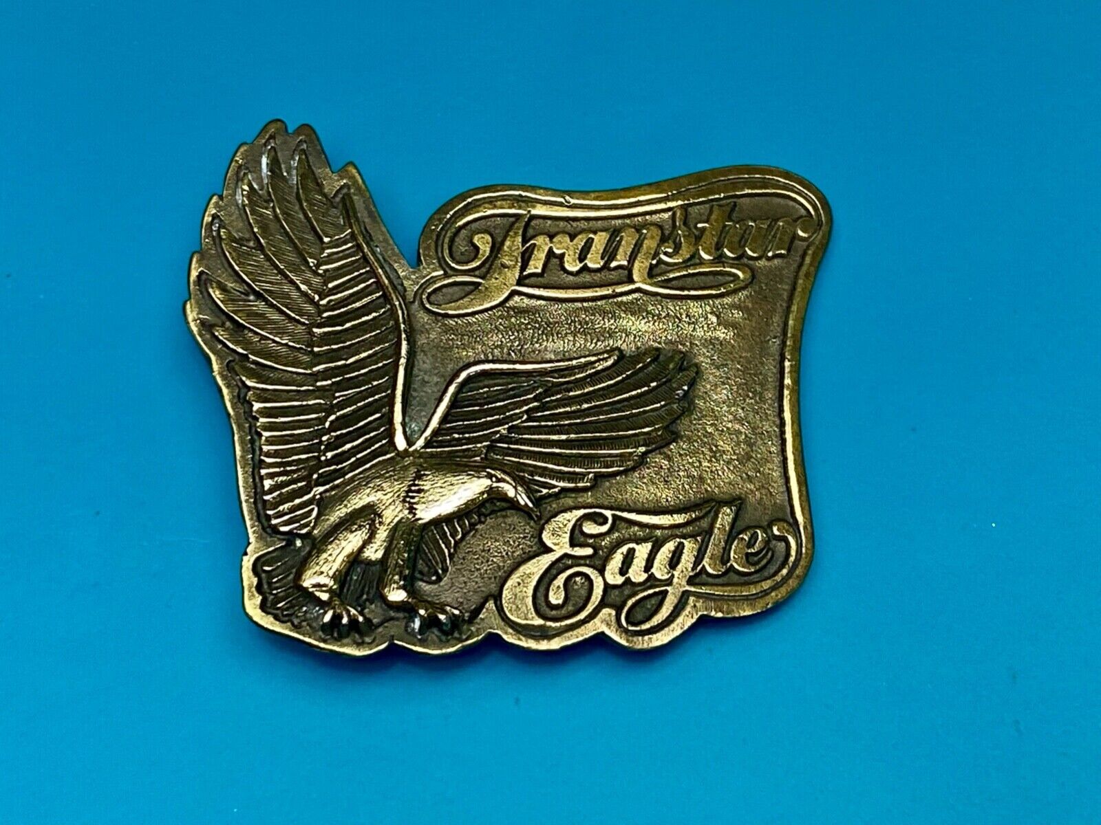 Vintage IH International Harvester Belt Buckle 4070 Transtar scout Binder Eagle