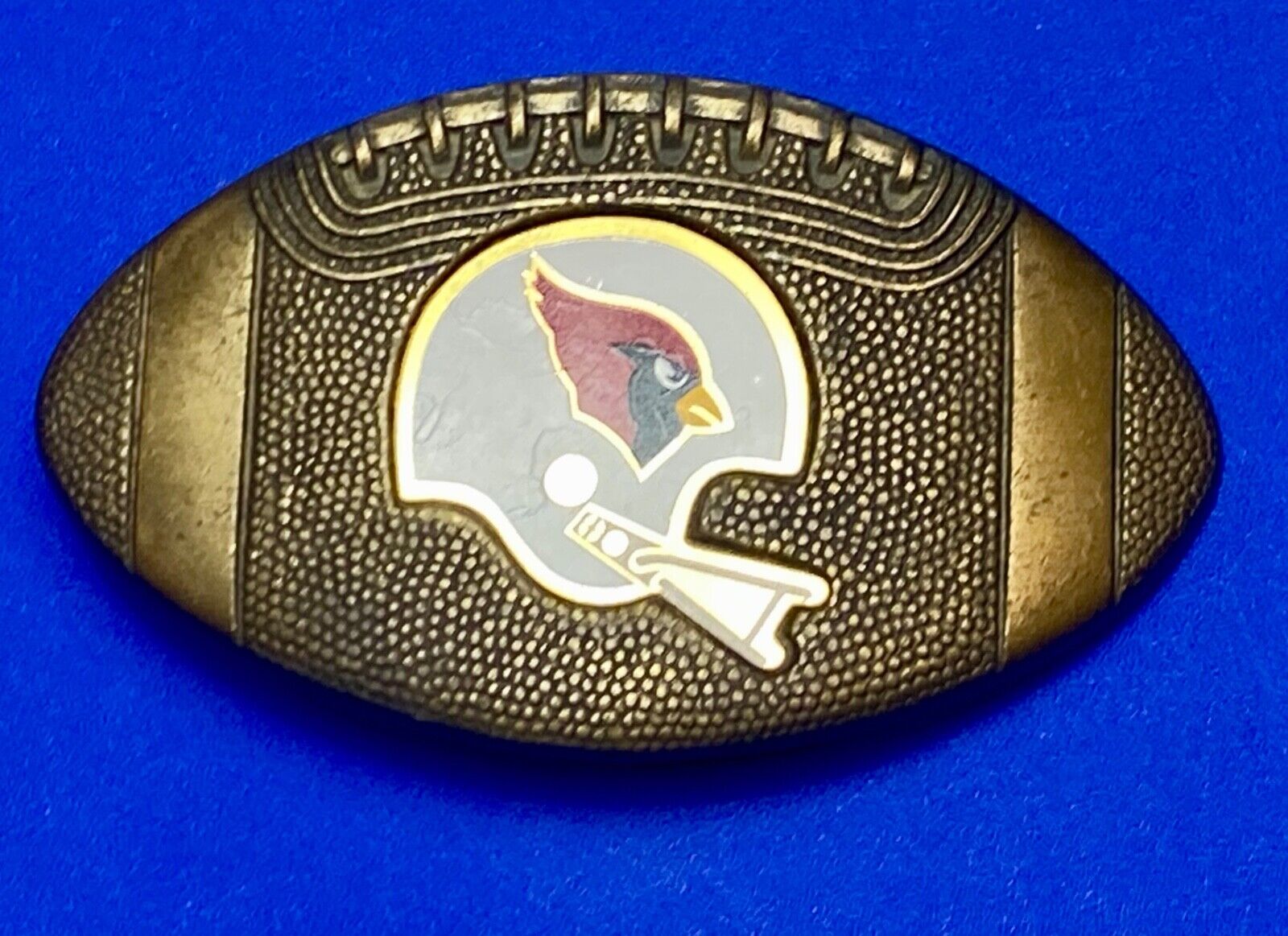 Vintage 1979 Arizona Cardinals Football team Belt Buckle VINTAGE NFL Properties