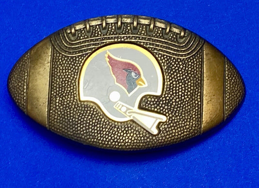 Vintage 1979 Arizona Cardinals Football team Belt Buckle VINTAGE NFL Properties
