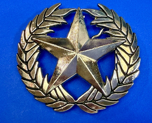 The Original Not the Imitator Star & Laurel Wreath Anchor Blue Belt Buckle