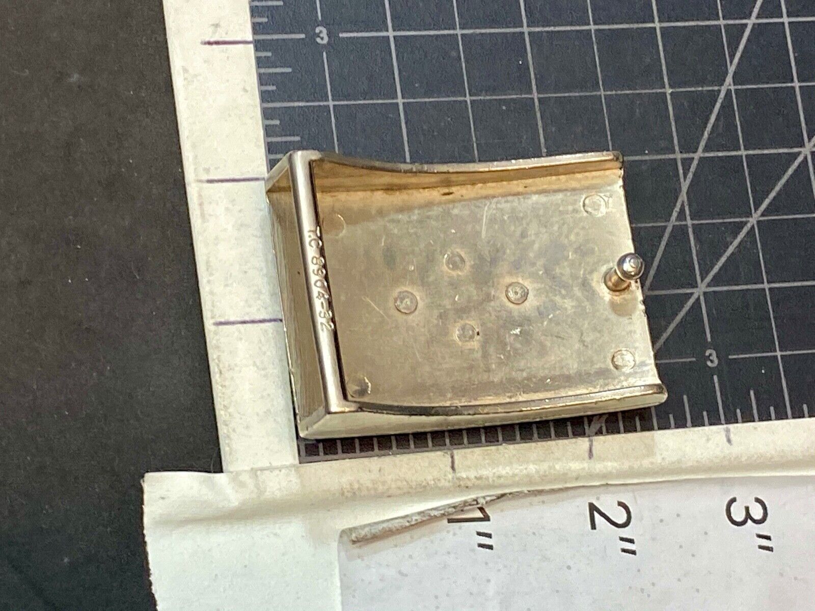 unknown to me    bird and letter A belt buckle 