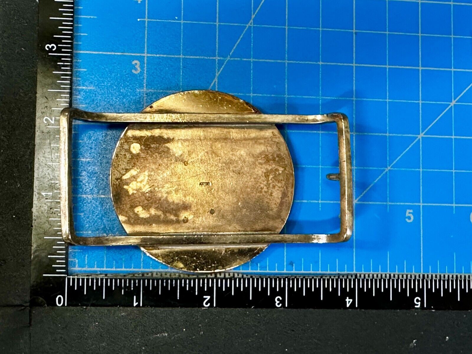 TXI Oil Rig Drilling Construction Company Vintage Belt Buckle by Jostens