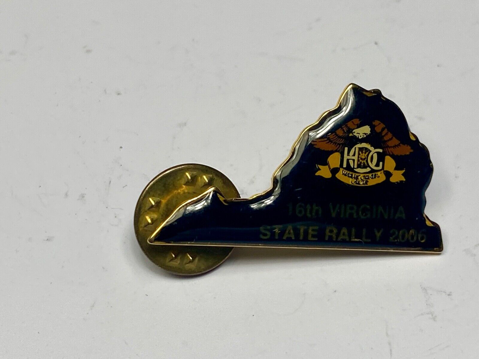 2006 Virginia State Harley Davidson HOG Rally Motorcycle Collectors pin