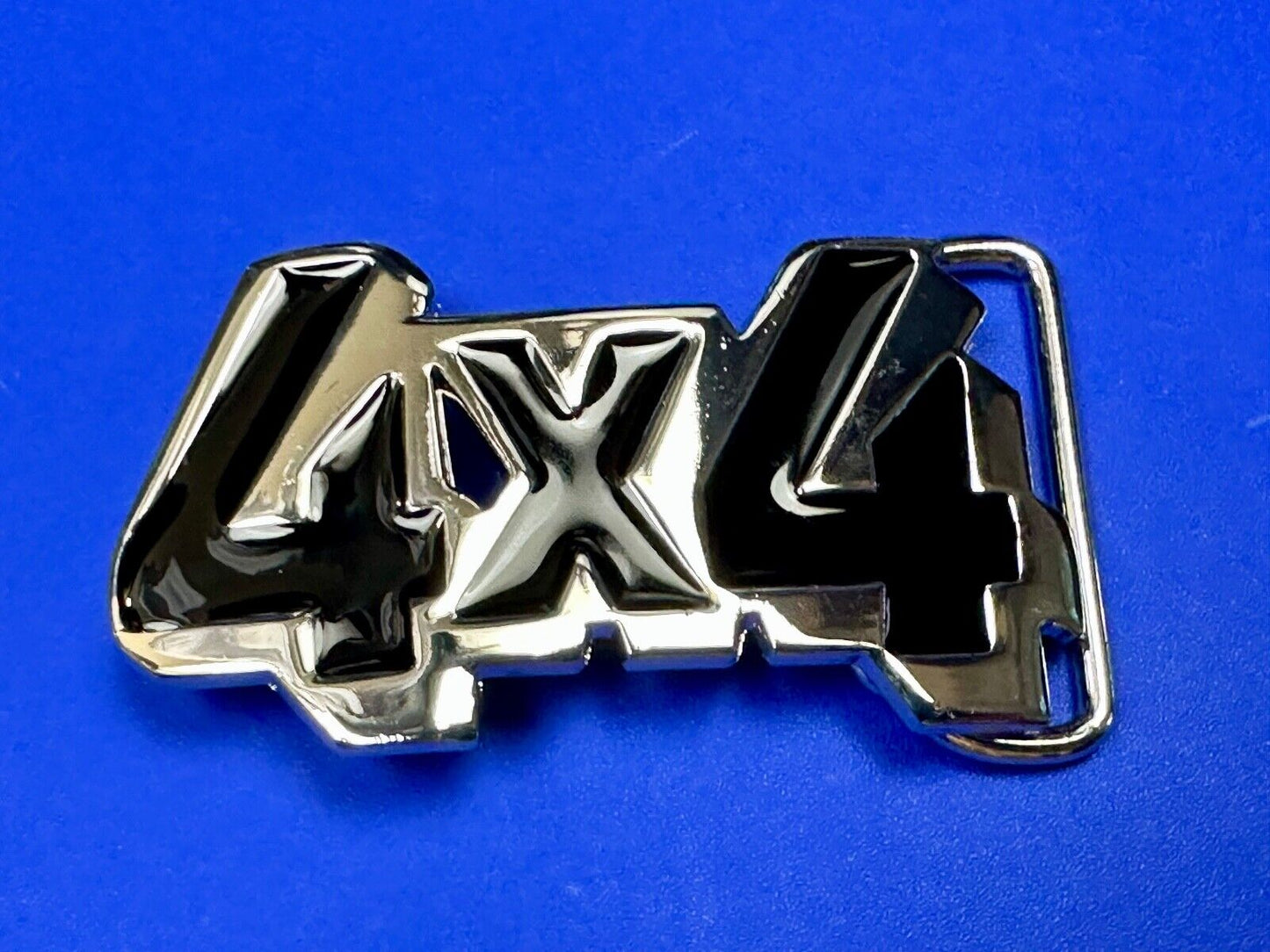 4x4 Four By Truck Drive Gear block letters jeep pickup cutout belt buckle