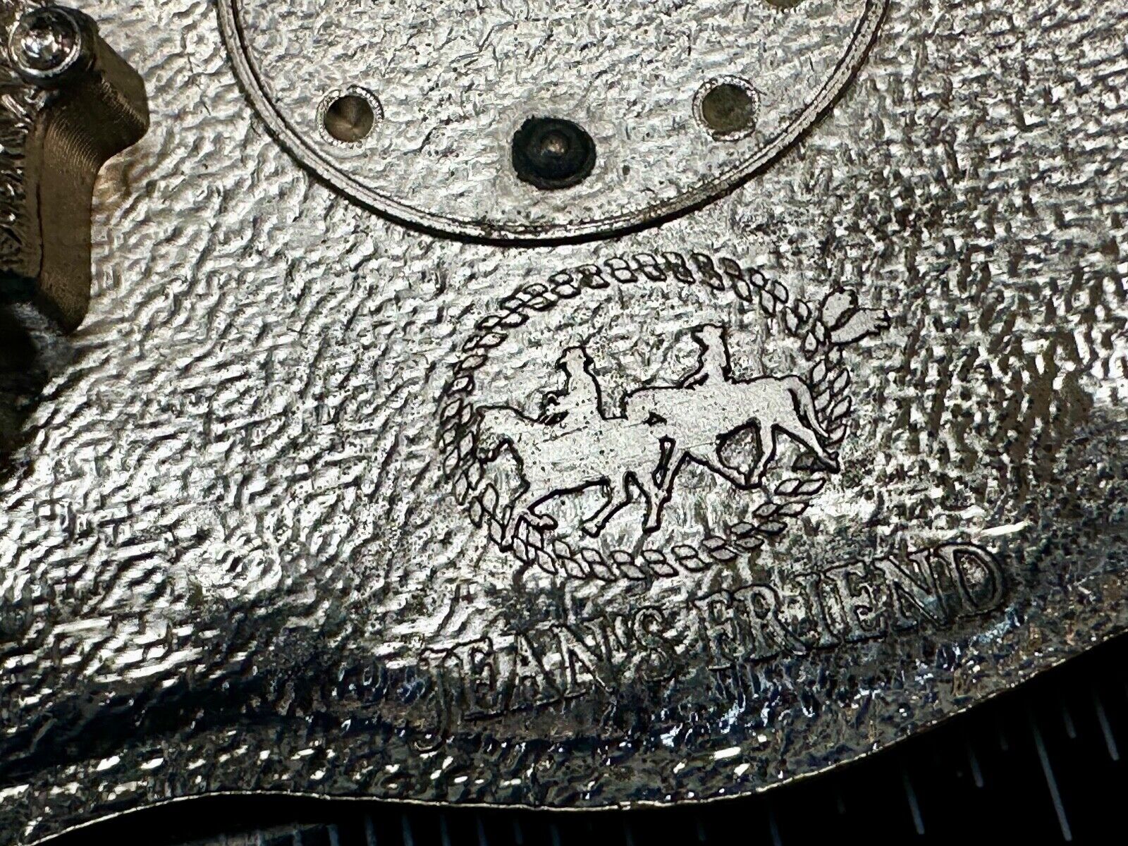 Texas longhorn - Two tone highly Detailed Western Belt Buckle by Jeans Friend