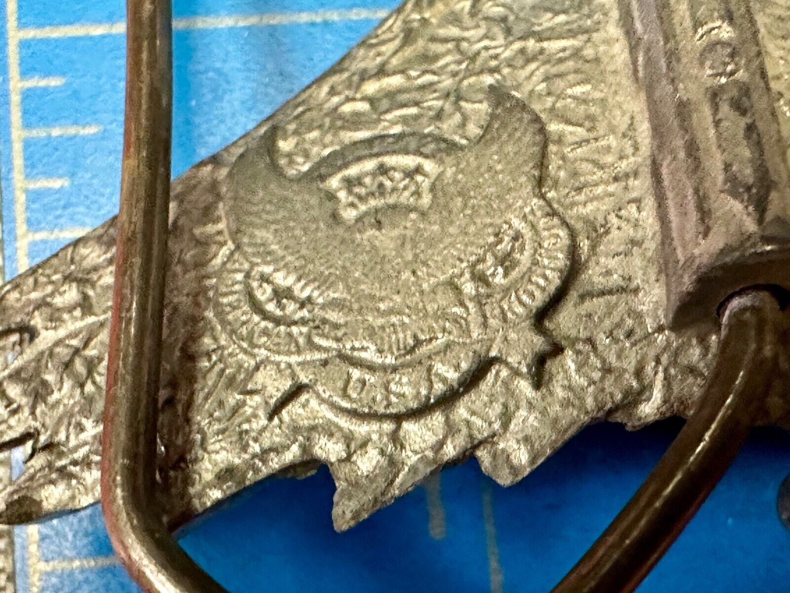 Vintage Figural Eagle Patriotic American USA Great American belt buckle Co