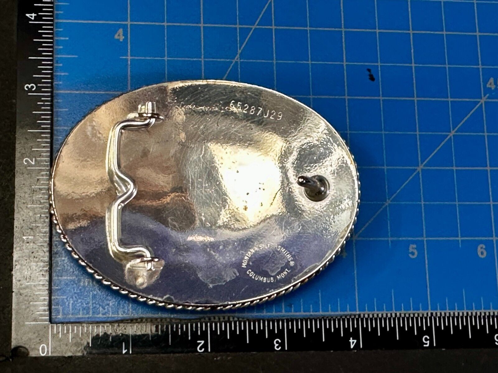 2002 Bartlessville OK Rodeo Trophy Chad Bradley Montana Silversmiths Belt Buckle