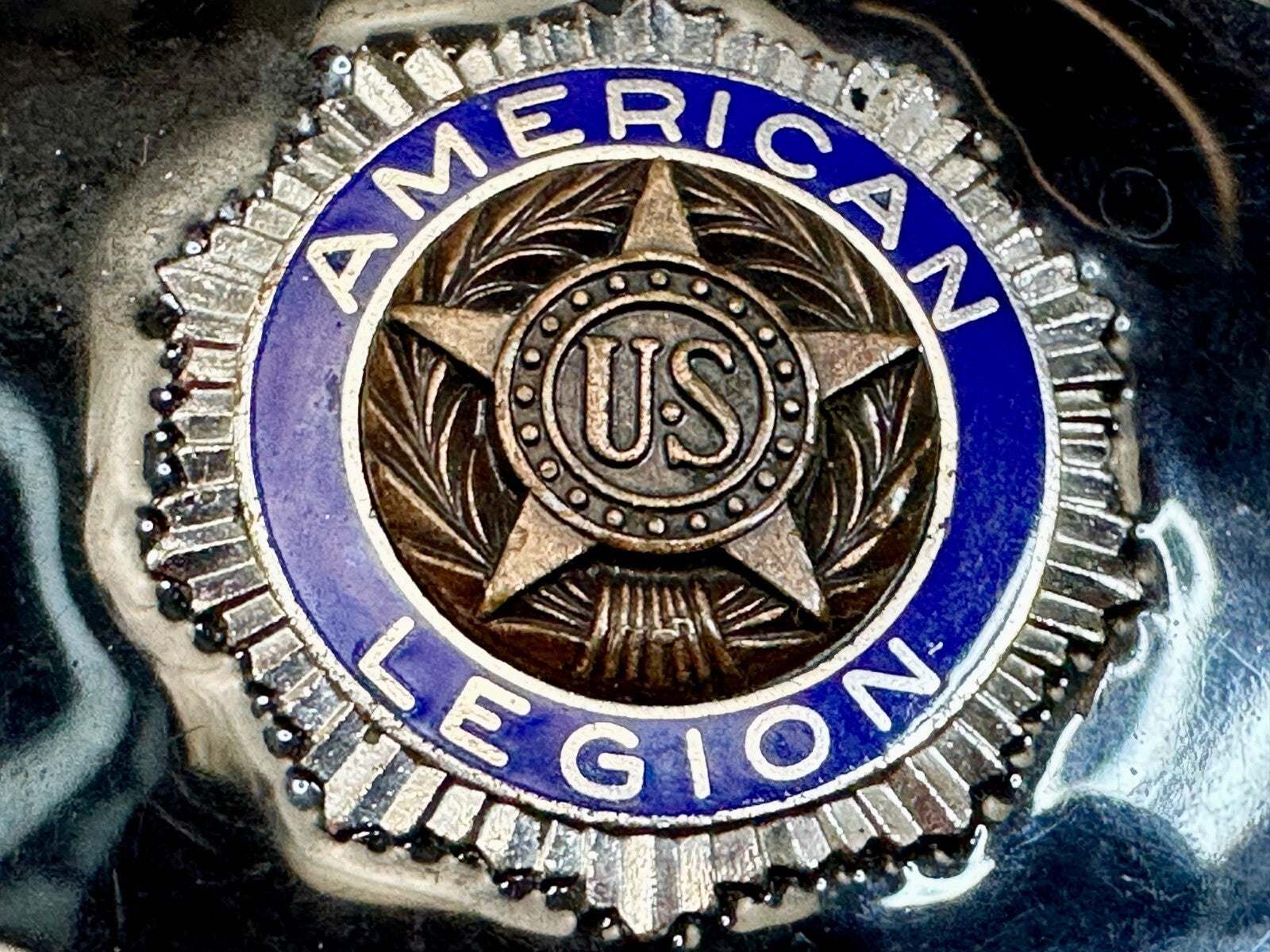 American Legion U.S. War Veterans Organization Commemorative Belt Buckle - W USA