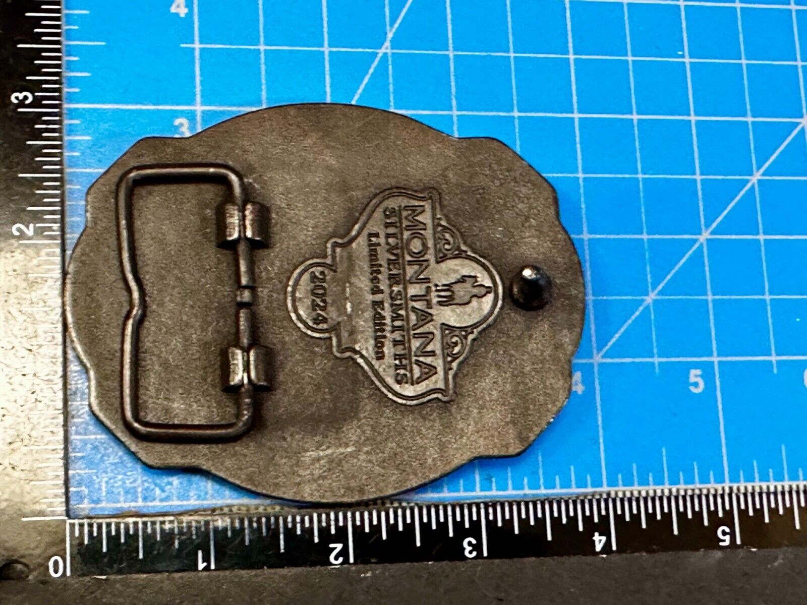 2024 Pendleton Whiskey Let'er Buck Rodeo Cowboy Montana Silversmiths Belt Buckle