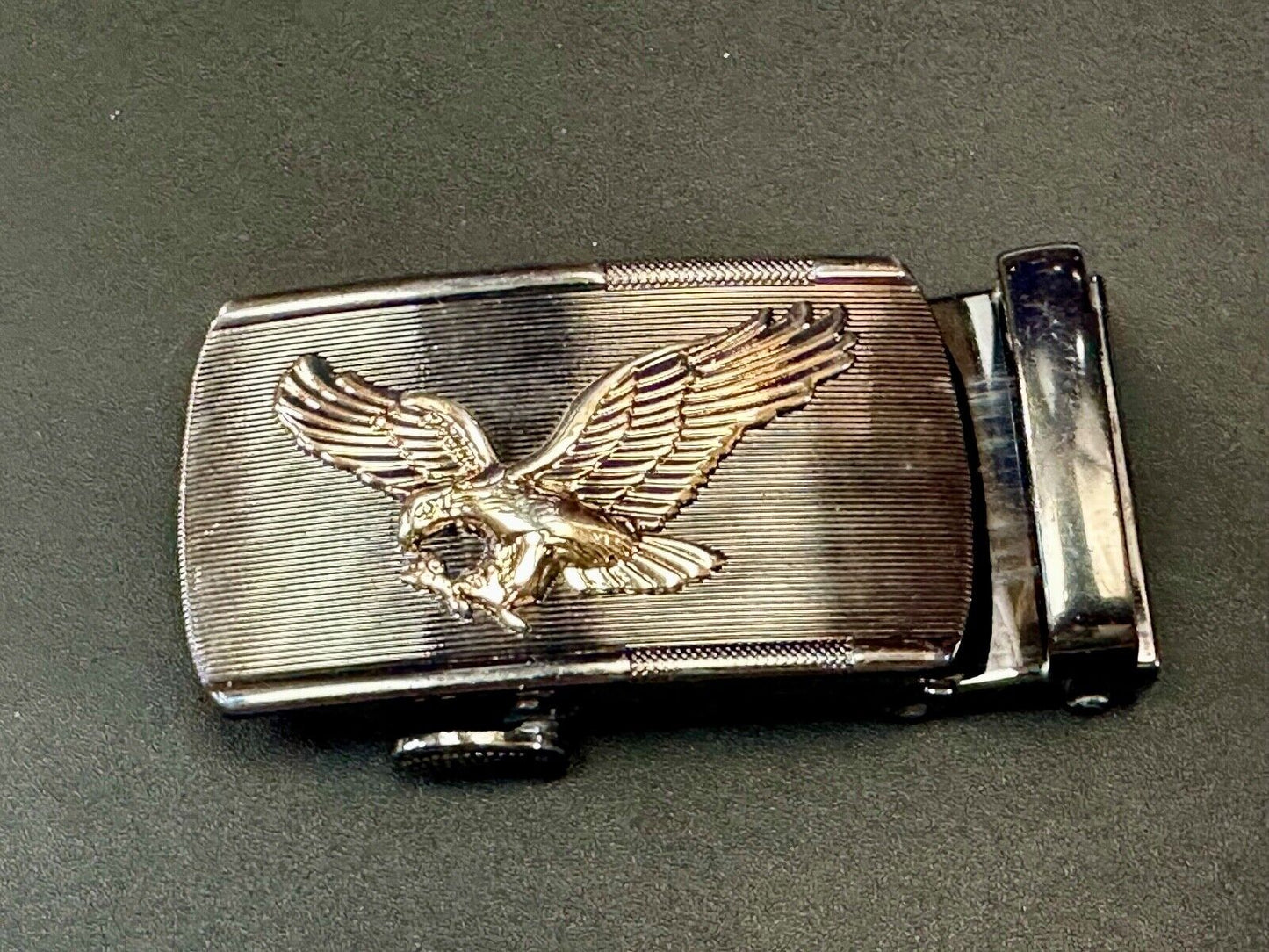 American Eagle - Replacement Racket style dress vintage belt buckle