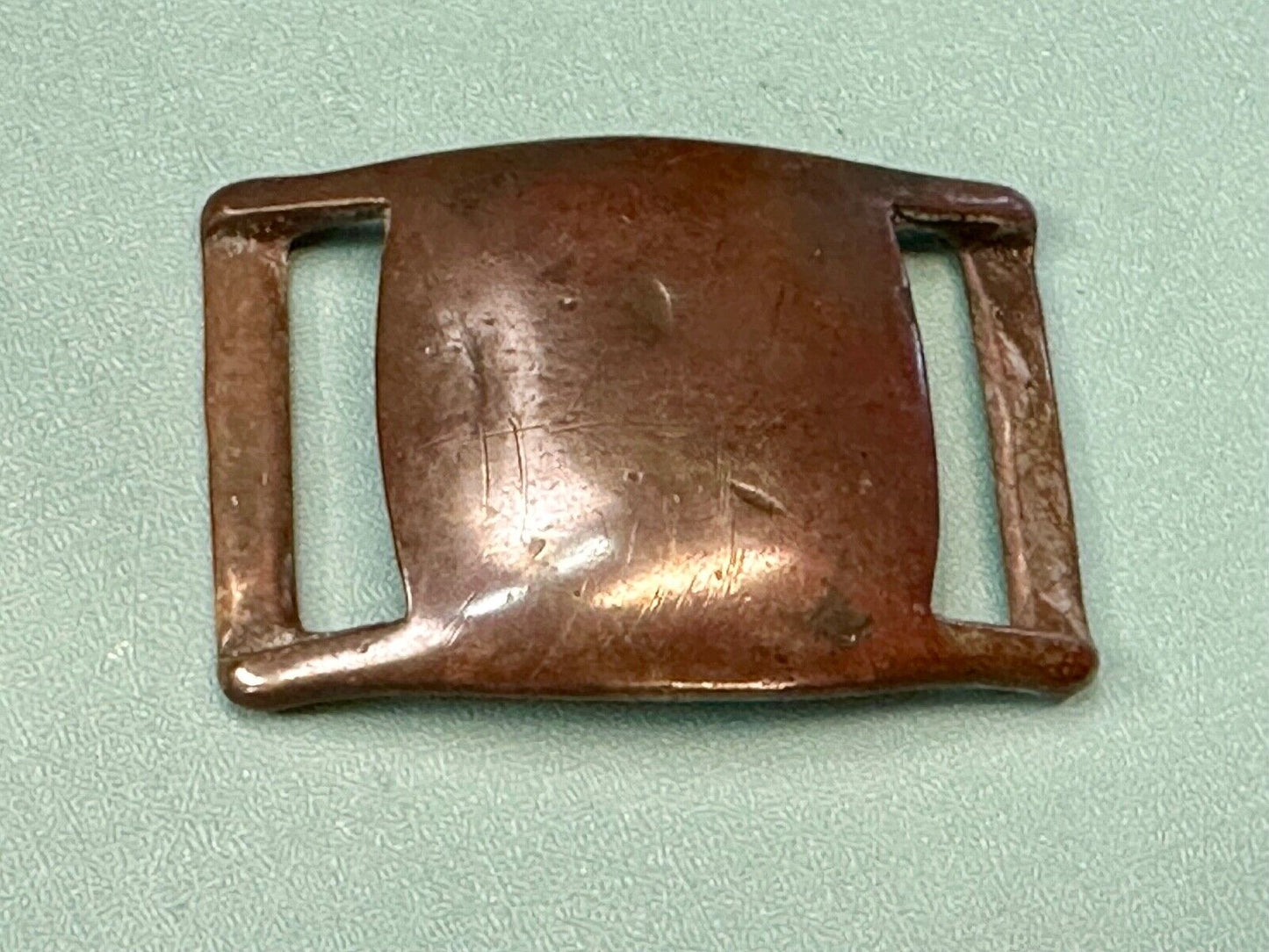unknown to me! vintage belt scarf slide buckle