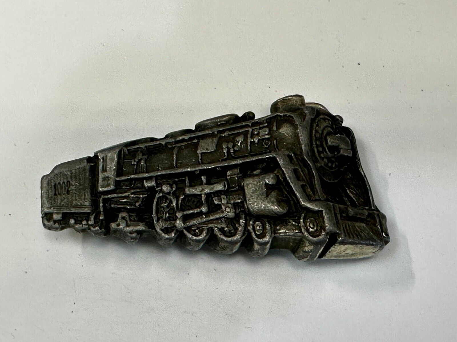 1002 RR Steam Engine Train Rail Road collectable  1978 Bergamot Belt Buckle