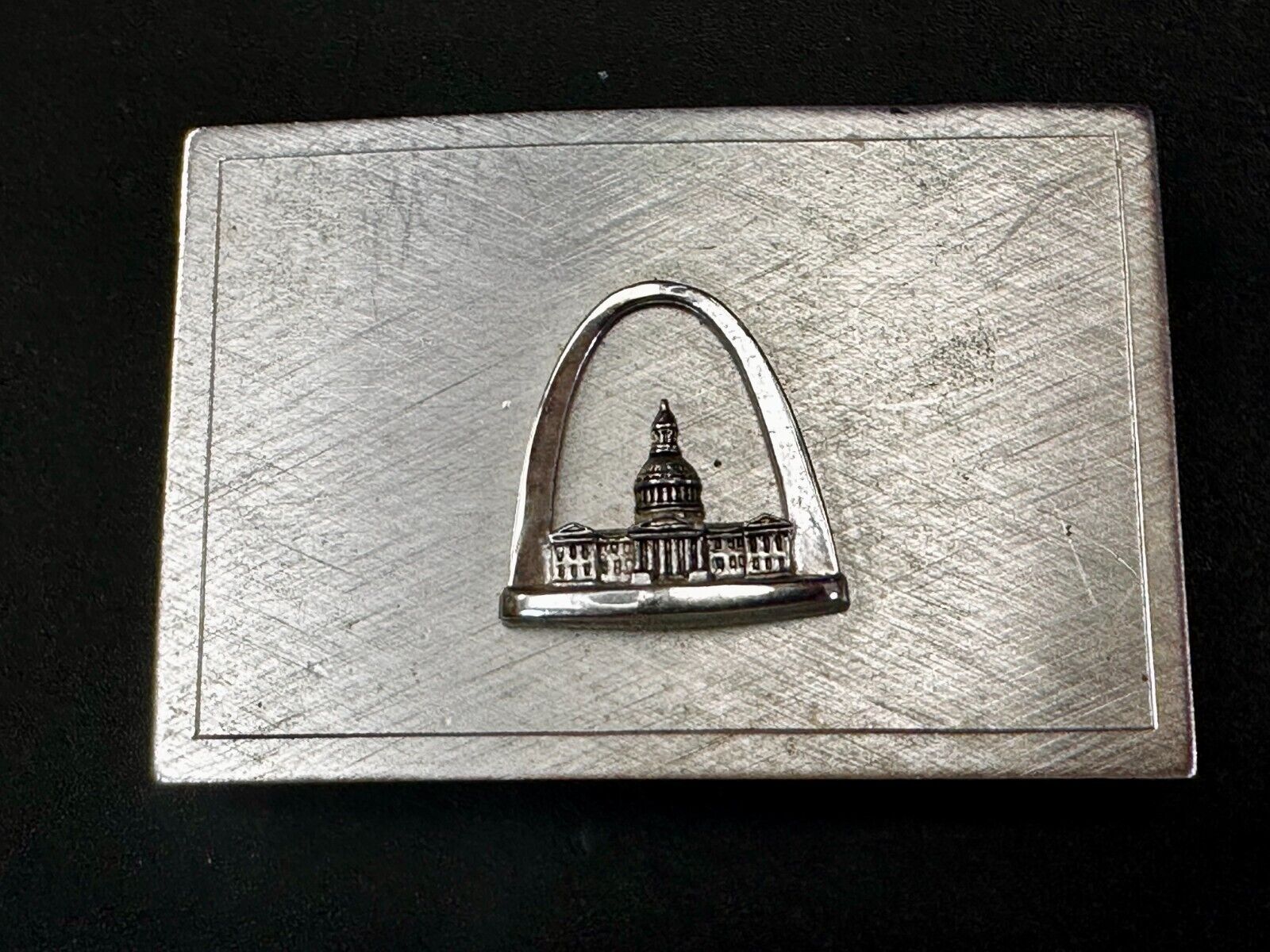 The Gateway Arch St. Louis Missouri Mo Monument Museum Commemorative Belt Buckle