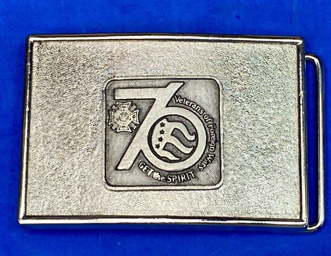 Veterans Of Foreign Wars - Get The Spirit Of 76 Belt Buckle 