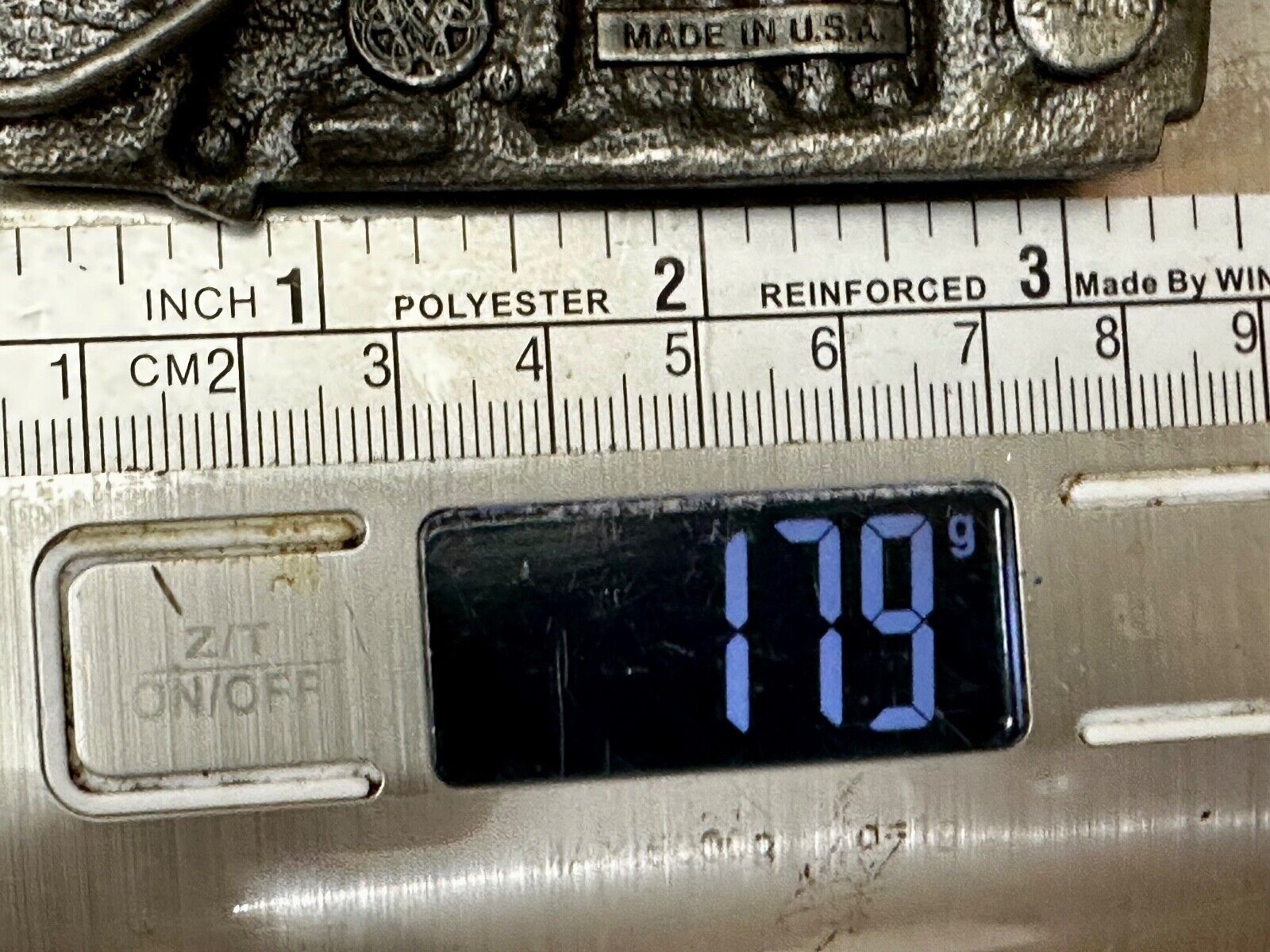 Vietnam Veteran Vintage 1983 Bergamot Belt Buckle