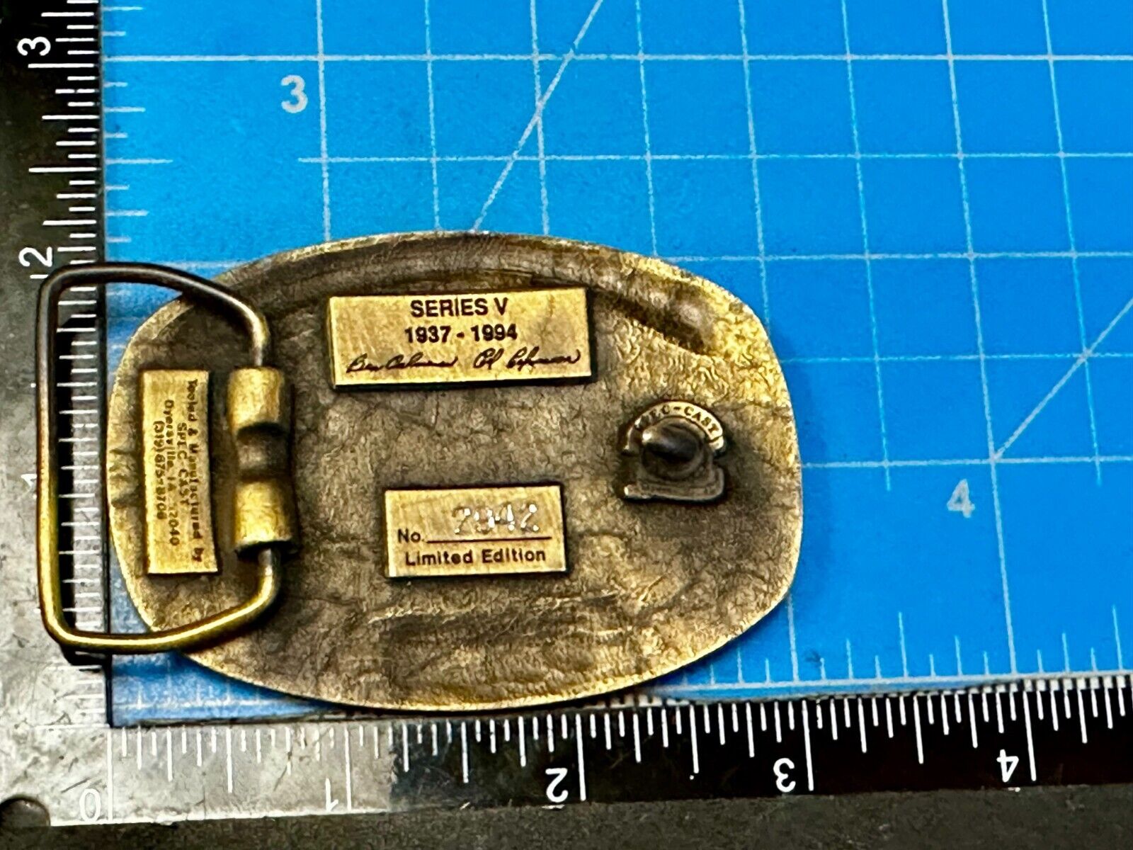 57 Years TISCO Tractor Implement Supply company NOS Belt Buckle by Speccast