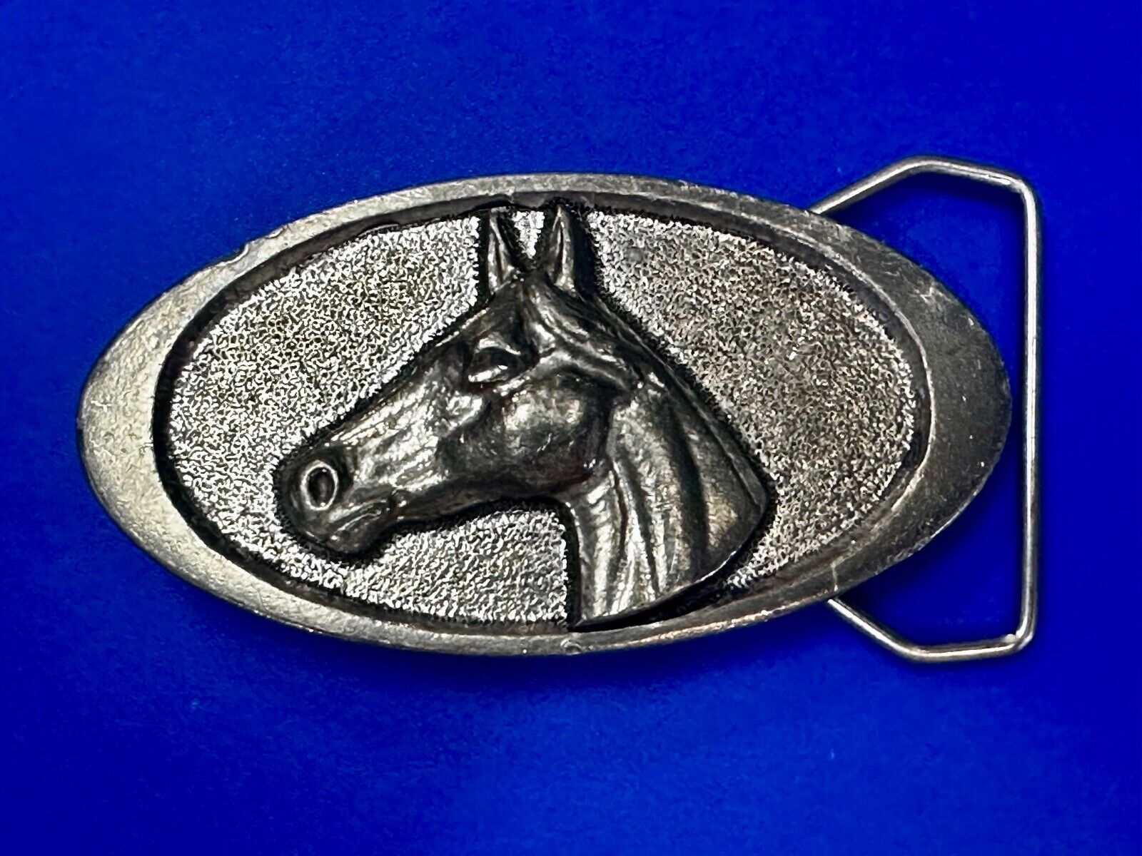 Vintage Horse head - 1976 Adezy Western Animal Lovers Belt Buckle