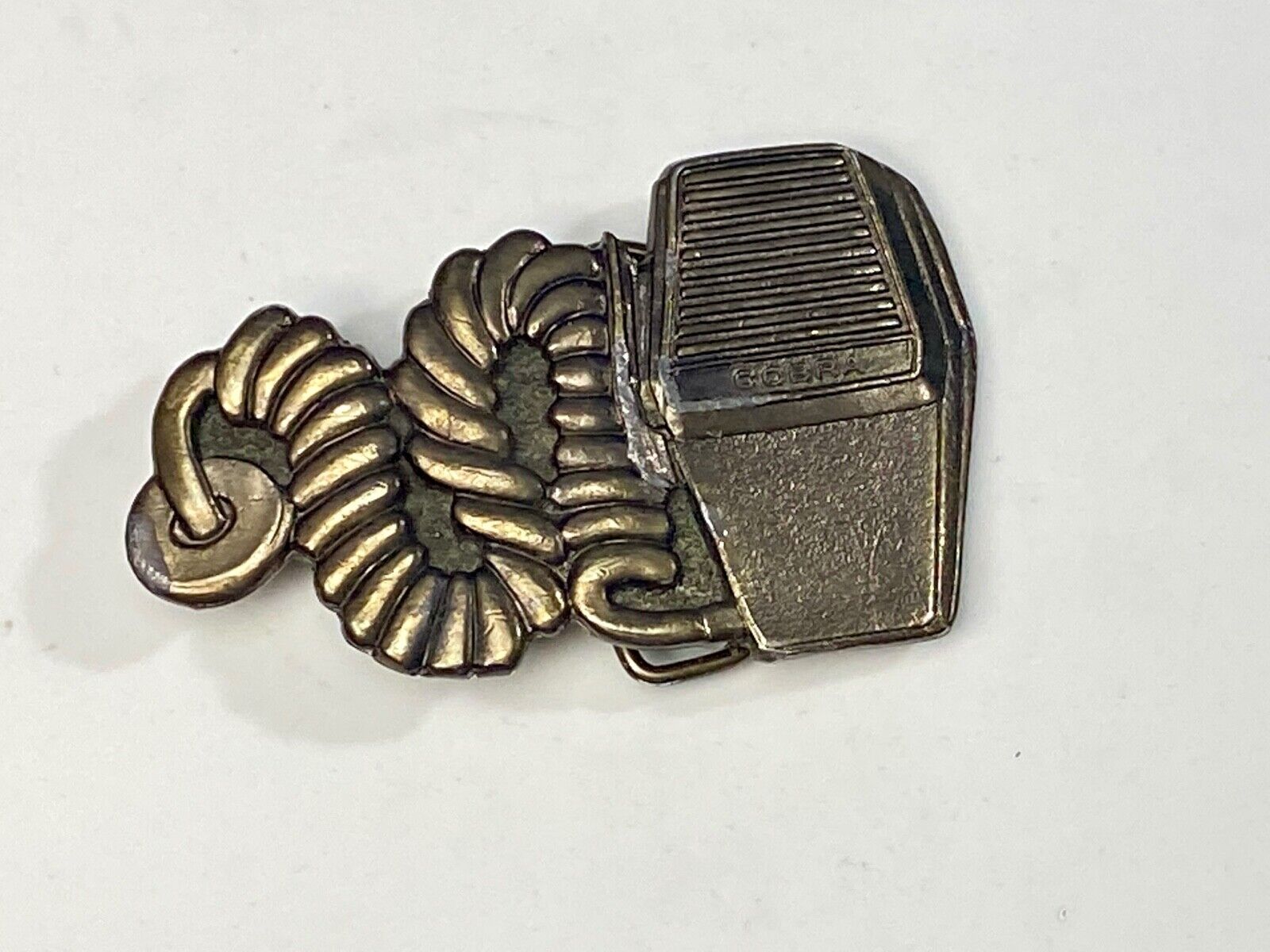 Vintage 1977  Cobra Handheld CB HAM Radio The Great American Belt Buckle Co.