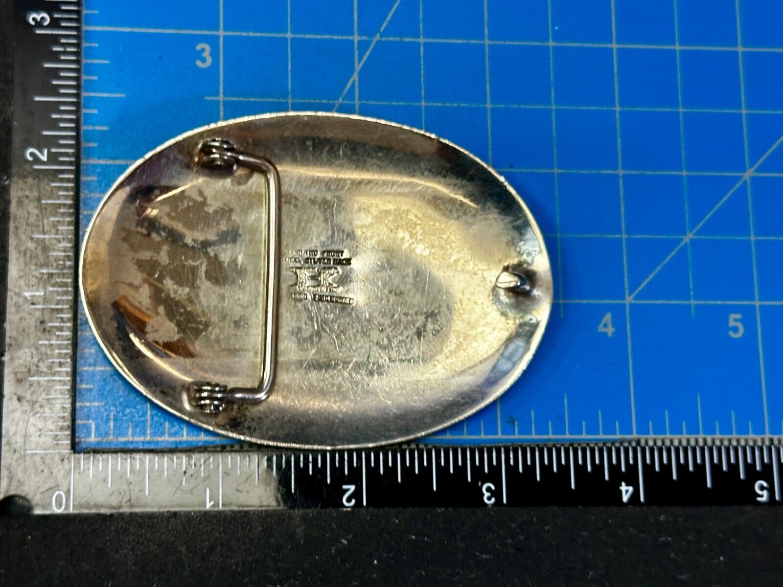 TNT Bestway Transportation Safe Driving Award Belt Buckle by BK Silversmiths