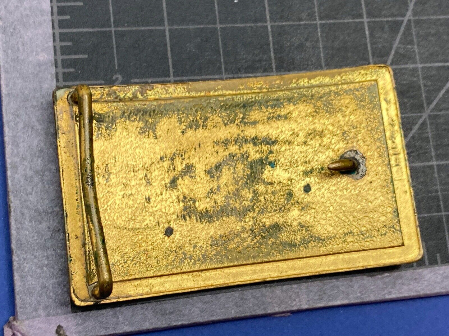 very old Vintage full semi retro Belt Buckle Big Rig Drivers 18 wheelers