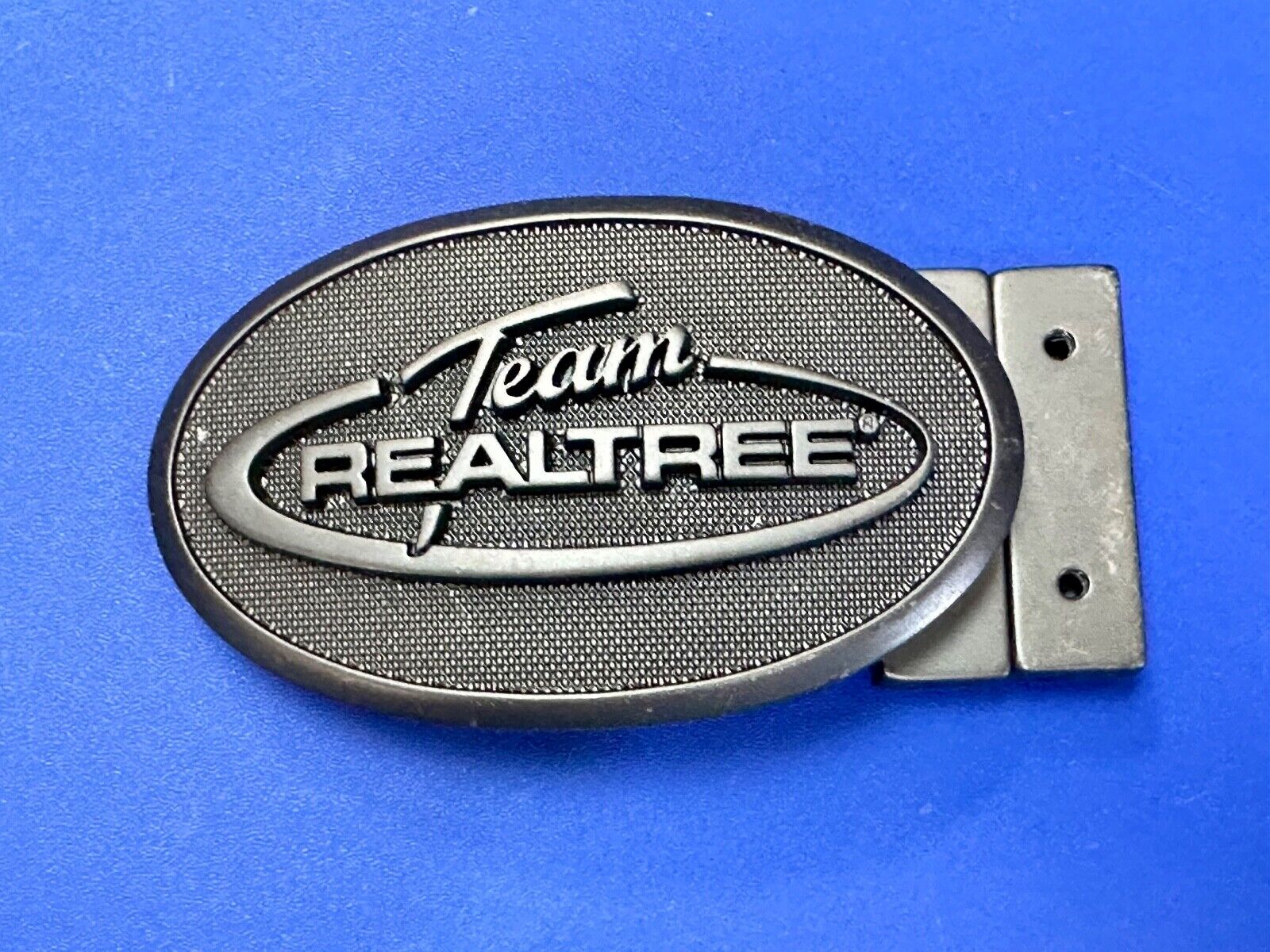 Team Realtree Hunting Accesories Duck Dynasty Advertisement Belt Buckle