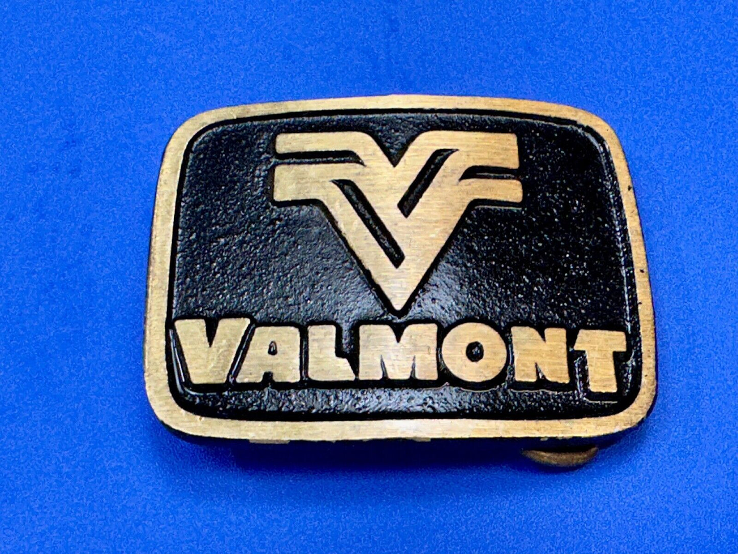 Valmont skincare products Company Solid Brass Vintage Belt Buckle by Dynabuckle