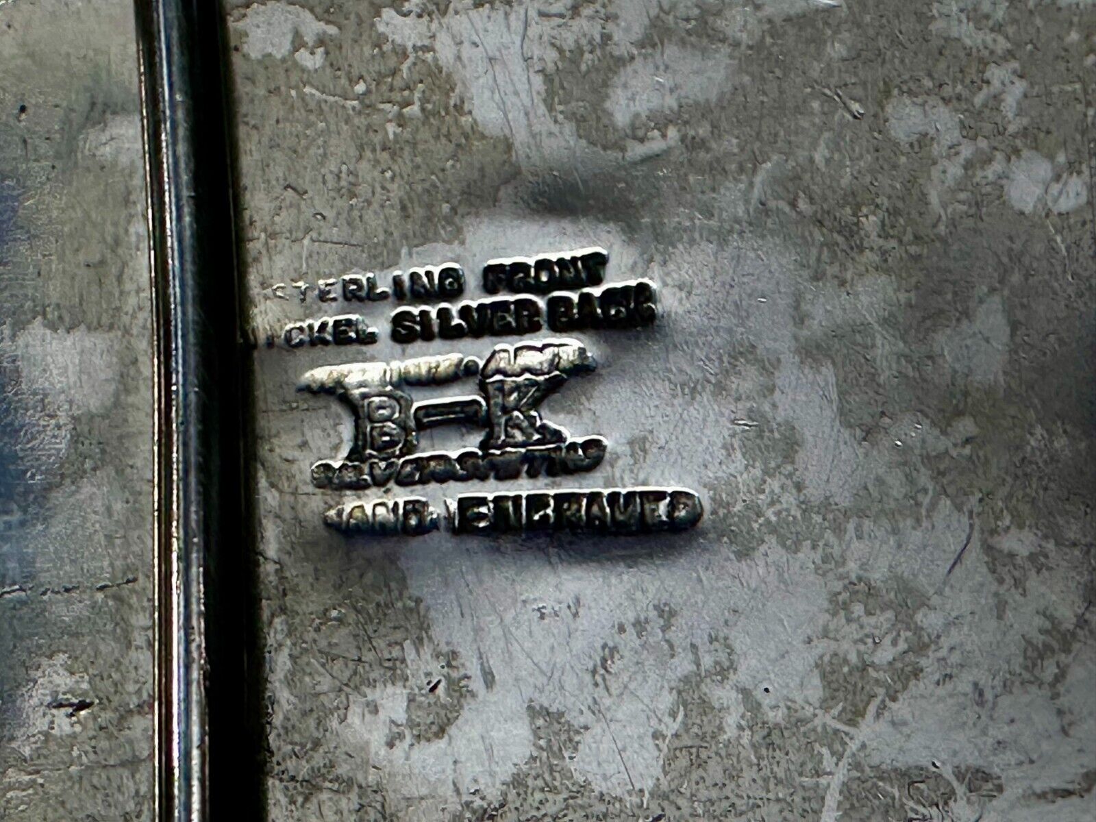 TNT Bestway Transportation Safe Driving Award Belt Buckle by BK Silversmiths