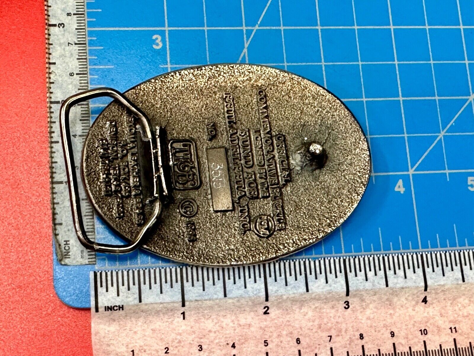 USA 200 year Celebration of the constitution Patriotic Liberty bell belt buckle