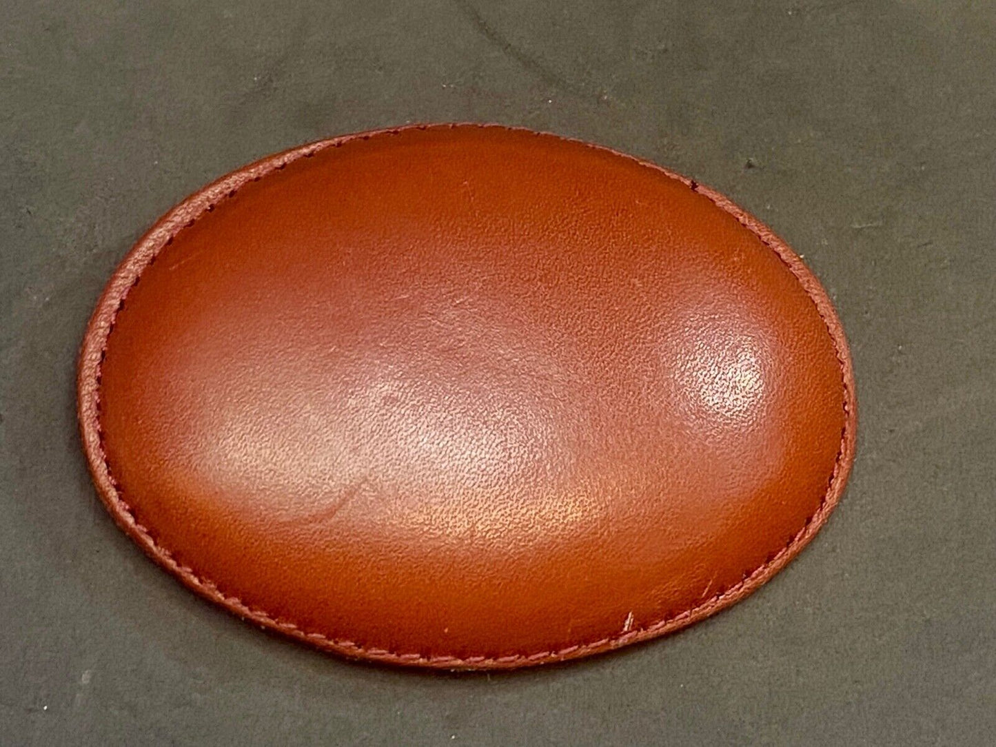 Unknown To Me!   Vintage Snake Skin? Leather? Reptile? Belt Buckle 