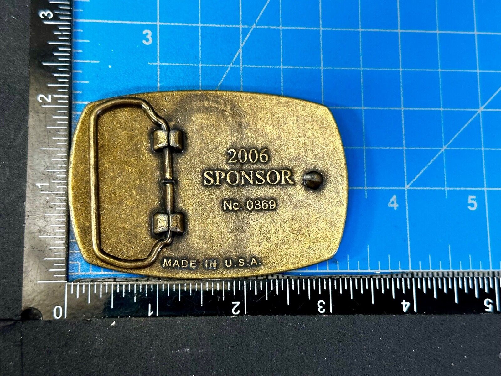 The American Veterans Disabled For Life Memorial Commemorative Belt Buckle