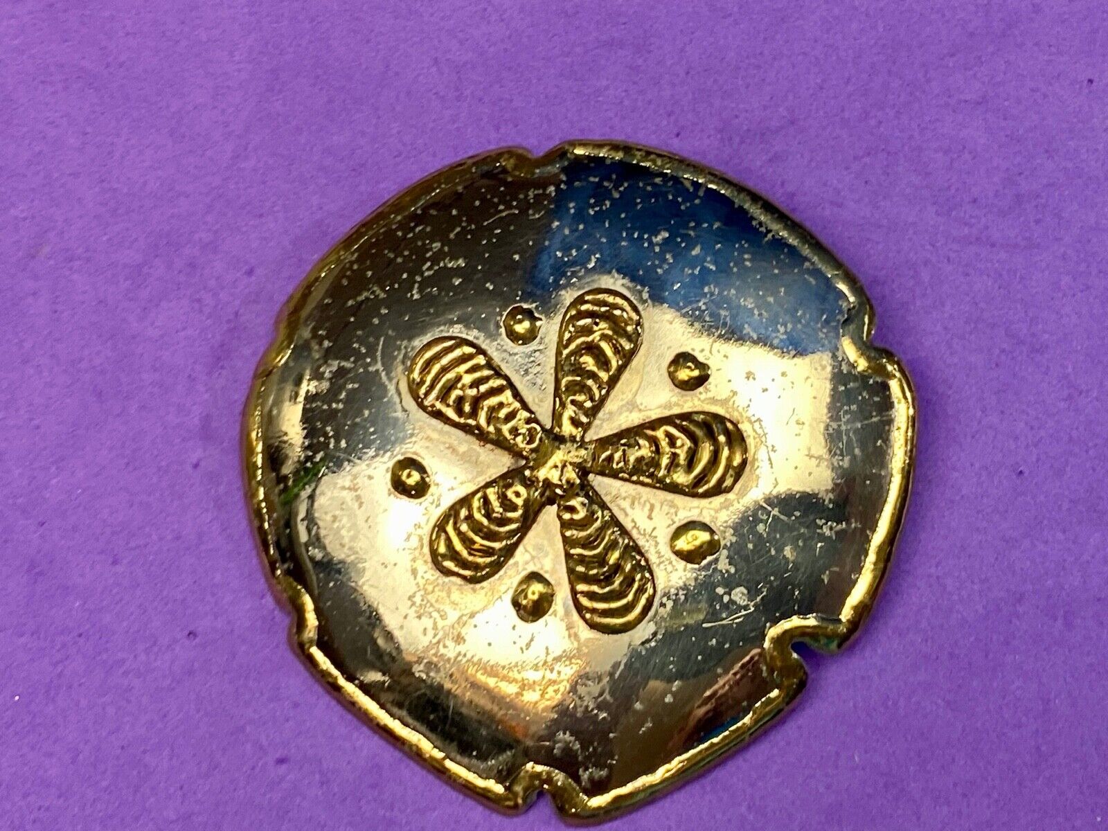 Vintage India inspired round dotted star horse abstract outlined belt buckle 