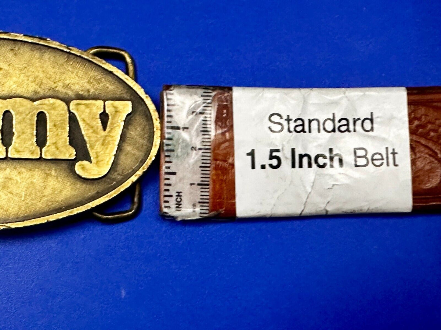 United States Us Army Recruitment Officers Award Vintage Belt Buckle