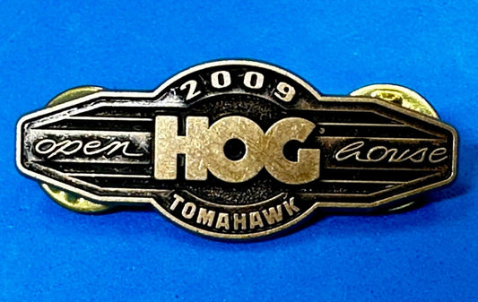 2009 Tomahawk NOS HOG Harley Davidson Owners Group Open House Pin