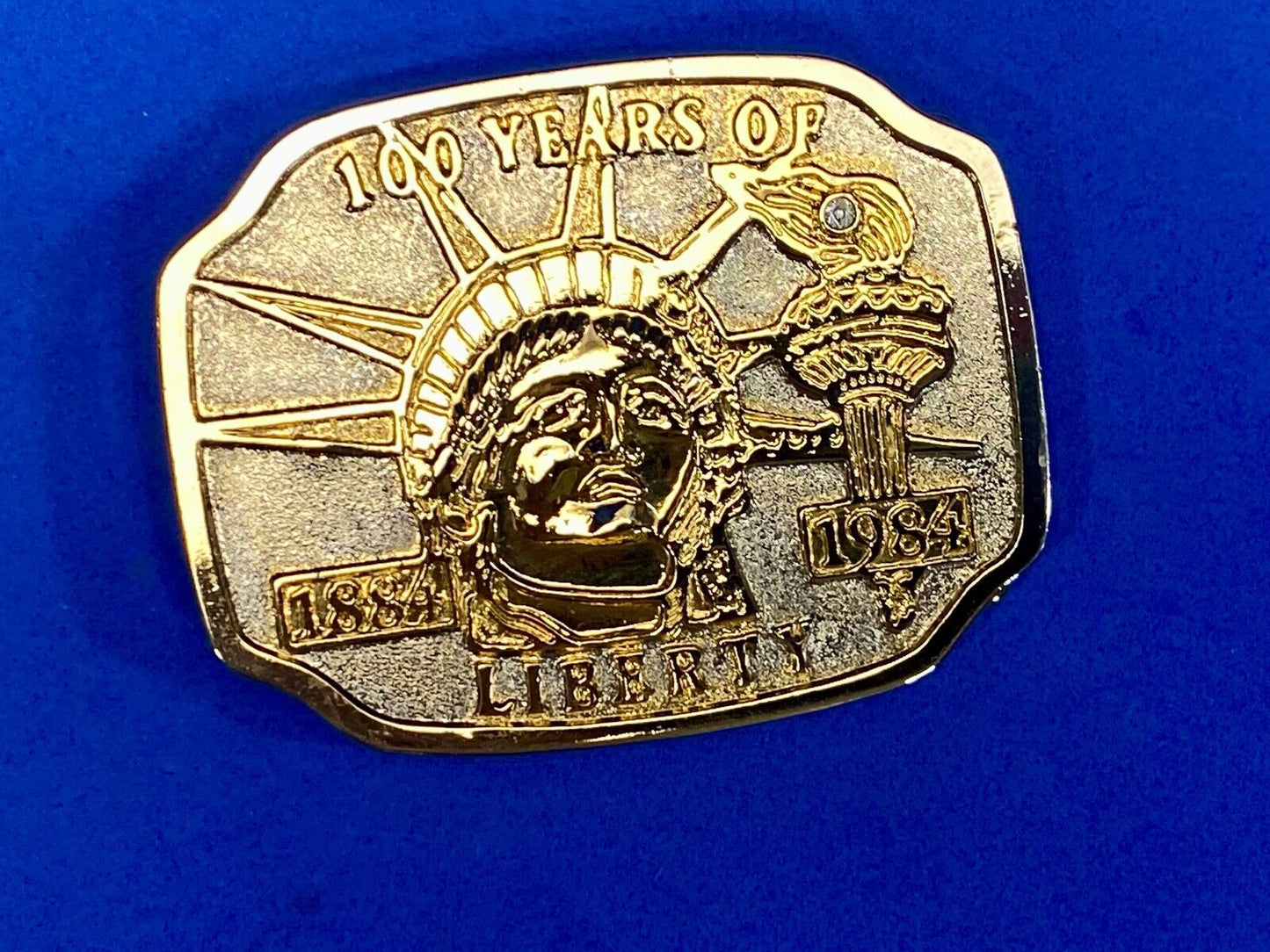 United States Of America Statue Of Lady Liberty Usa New York Belt Buckle